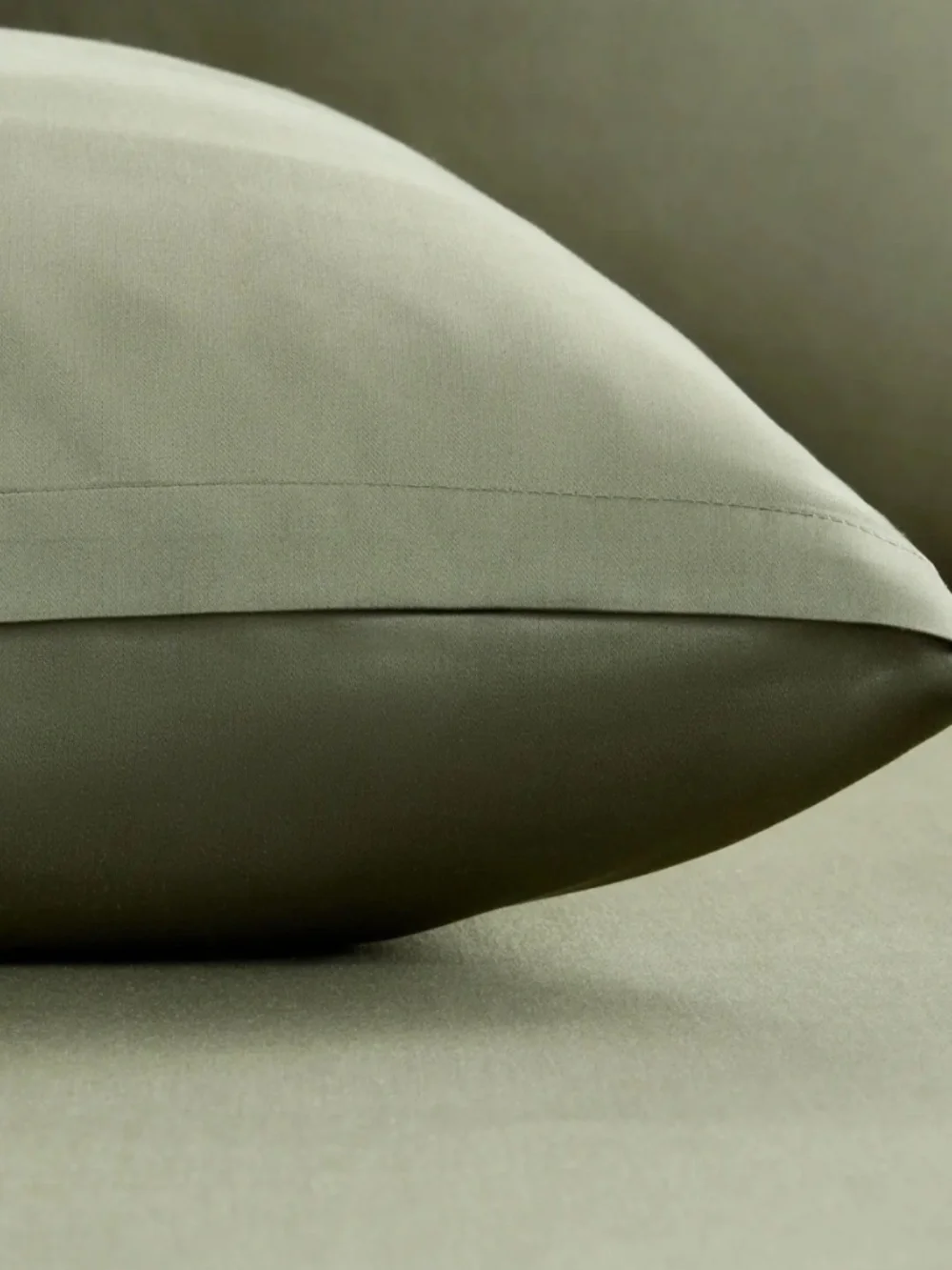 New Bamboo Pillowcase Set King Olive green